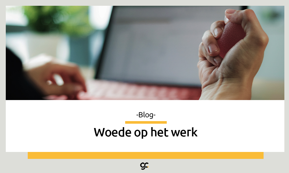 Woede op het werk