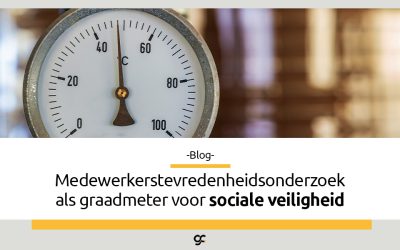 Het Medewerkertevredenheidsonderzoek als graadmeter voor sociale veiligheid